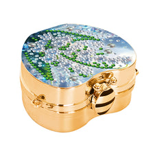 Load image into Gallery viewer, 2Pcs Succulent Diamond Art Storage Case Rhinestone Jewelry Box 5D Diy Coin Purse