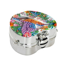 Load image into Gallery viewer, 2Pcs Succulent Diamond Art Storage Case Rhinestone Jewelry Box 5D Diy Coin Purse