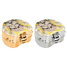 Load image into Gallery viewer, 2Pcs Succulent Diamond Art Storage Case Rhinestone Jewelry Box 5D Diy Coin Purse