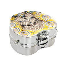 Load image into Gallery viewer, 2Pcs Succulent Diamond Art Storage Case Rhinestone Jewelry Box 5D Diy Coin Purse