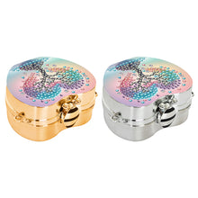 Load image into Gallery viewer, 2Pcs Succulent Diamond Art Storage Case Rhinestone Jewelry Box 5D Diy Coin Purse