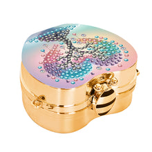 Load image into Gallery viewer, 2Pcs Succulent Diamond Art Storage Case Rhinestone Jewelry Box 5D Diy Coin Purse