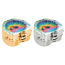 Load image into Gallery viewer, 2Pcs Succulent Diamond Art Storage Case Rhinestone Jewelry Box 5D Diy Coin Purse