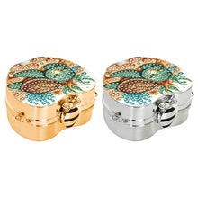 Load image into Gallery viewer, 2Pcs Succulent Diamond Art Storage Case Rhinestone Jewelry Box 5D Diy Coin Purse