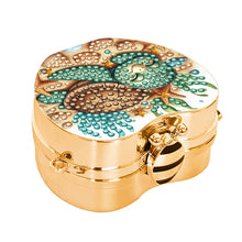 Load image into Gallery viewer, 2Pcs Succulent Diamond Art Storage Case Rhinestone Jewelry Box 5D Diy Coin Purse