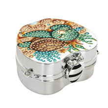 Load image into Gallery viewer, 2Pcs Succulent Diamond Art Storage Case Rhinestone Jewelry Box 5D Diy Coin Purse