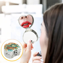 Load image into Gallery viewer, 2Pcs Succulent Diamond Art Storage Case Rhinestone Jewelry Box 5D Diy Coin Purse