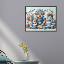 Load image into Gallery viewer, Diamond Painting - Full Round - Retro Farm Cow (50*40CM)