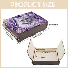 Load image into Gallery viewer, Diamond Painting Storage Box DIY 5D Diamond Painting Jewelry Box for Women (Cat)