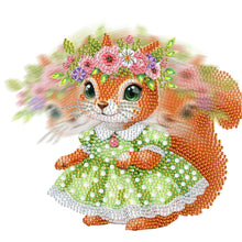 Load image into Gallery viewer, Acrylic Shaking Head Squirrel Table Top Diamond Painting Ornament Kits for Decor