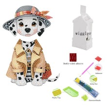Load image into Gallery viewer, Acrylic Shaking Head Dalmatian Table Top Diamond Painting Ornament Kits