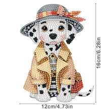 Load image into Gallery viewer, Acrylic Shaking Head Dalmatian Table Top Diamond Painting Ornament Kits