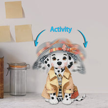 Load image into Gallery viewer, Acrylic Shaking Head Dalmatian Table Top Diamond Painting Ornament Kits