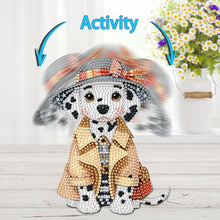 Load image into Gallery viewer, Acrylic Shaking Head Dalmatian Table Top Diamond Painting Ornament Kits