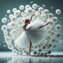 Load image into Gallery viewer, Diamond Painting - Full Round - Dandelion Dancing Girl (40*40CM)