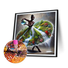 Load image into Gallery viewer, Diamond Painting - Full Round - Nature Skirt Girl (40*40CM)