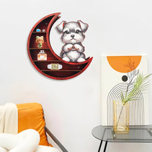 Load image into Gallery viewer, Lunar Design DIY Diamond Painting Wall Shelf for Home Decoration (Dog B)