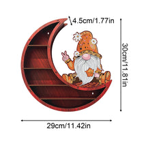 Load image into Gallery viewer, Lunar Design DIY Diamond Painting Wall Shelf for Home Decoration (Gnome)