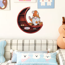 Load image into Gallery viewer, Lunar Design DIY Diamond Painting Wall Shelf for Home Decoration (Gnome)
