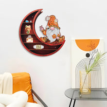 Load image into Gallery viewer, Lunar Design DIY Diamond Painting Wall Shelf for Home Decoration (Gnome)