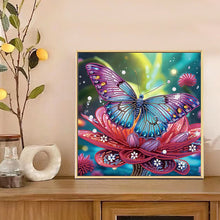 Load image into Gallery viewer, Diamond Painting - Partial Special Shaped - Butterfly (30*30CM)