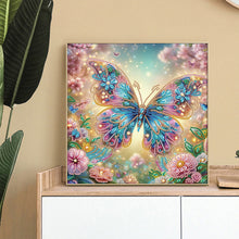Load image into Gallery viewer, Diamond Painting - Partial Special Shaped - Butterfly (30*30CM)