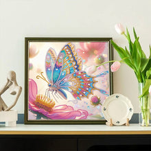 Load image into Gallery viewer, Diamond Painting - Partial Special Shaped - Butterfly (30*30CM)