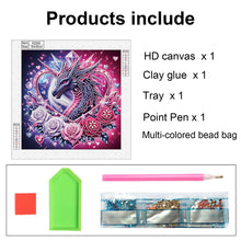 Load image into Gallery viewer, Diamond Painting - Partial Special Shaped - Rose Dragon (30*30CM)