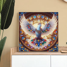 Load image into Gallery viewer, Diamond Painting - Partial Special Shaped - Colorful Pigeon (30*30CM)