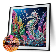 Load image into Gallery viewer, Diamond Painting - Partial Special Shaped - Seahorse (30*30CM)