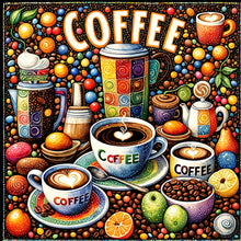 Load image into Gallery viewer, Diamond Painting - Full Round - Coffee (40*40CM)