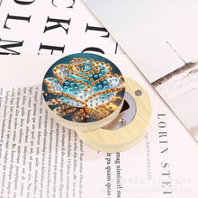 Load image into Gallery viewer, Wooden PET DIY Diamond Painting Magnets Jar Opener Kit Kitchen Tool (Flower B)