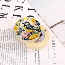 Load image into Gallery viewer, Wooden PET DIY Diamond Painting Magnets Jar Opener Kit Kitchen Tool (Bird A)