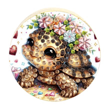 Load image into Gallery viewer, Wooden PET DIY Diamond Painting Magnets Jar Opener Kit Kitchen Tool (Turtle)