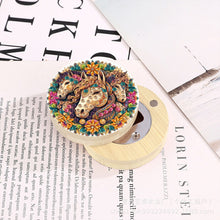 Load image into Gallery viewer, Wooden PET DIY Diamond Painting Magnets Jar Opener Kit Kitchen Tool (Horse)