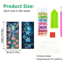 Load image into Gallery viewer, 2Pcs Acrylic DIY Hummingbird Butterfly Flower Diamond Painting Phone Holder