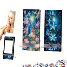 Load image into Gallery viewer, 2Pcs Acrylic DIY Hummingbird Butterfly Flower Diamond Painting Phone Holder