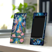 Load image into Gallery viewer, 2Pcs Acrylic DIY Hummingbird Butterfly Flower Diamond Painting Phone Holder