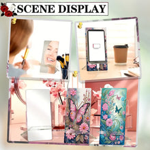 Load image into Gallery viewer, 2Pcs Acrylic DIY Garden Butterfly Diamond Painting Phone Holder for Home Office