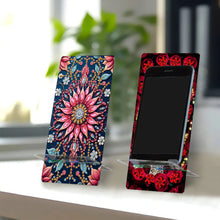 Load image into Gallery viewer, 2Pcs Acrylic DIY Eiffel Tower Flower Diamond Painting Phone Holder for Home