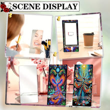 Load image into Gallery viewer, 2Pcs Acrylic DIY Phoenix Dragonfly Diamond Painting Phone Holder for Home Office
