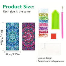 Load image into Gallery viewer, 2Pcs Acrylic DIY Flower Diamond Painting Phone Holder for Home Office Decor