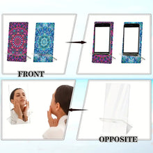 Load image into Gallery viewer, 2Pcs Acrylic DIY Flower Diamond Painting Phone Holder for Home Office Decor