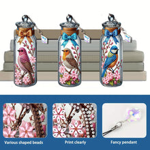 Load image into Gallery viewer, 3Pcs Bird In A Glass Bottle DIY Diamond Painting Bookmark for Reading Enthusiast