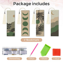 Load image into Gallery viewer, 4Pcs Geometric Style DIY Diamond Painting Bookmark for Reading Enthusiasts