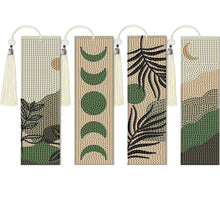 Load image into Gallery viewer, 4Pcs Geometric Style DIY Diamond Painting Bookmark for Reading Enthusiasts