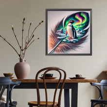Load image into Gallery viewer, Diamond Painting - Full Round - Penguin In Feathers (40*40CM)