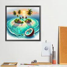 Load image into Gallery viewer, Diamond Painting - Full Round - Island Scenery (40*40CM)
