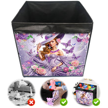Load image into Gallery viewer, DIY Diamond Painting Storage Box Canvas Organizer Box Diamond Painting Kit (C)