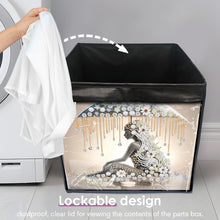 Load image into Gallery viewer, DIY Diamond Painting Storage Box Canvas Organizer Box Diamond Painting Kit (D)